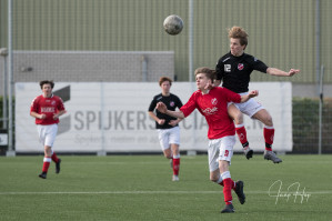 Foto's v.v. Hierden JO16 - v.v. Hierden JO17 - 27 februari 2021 foto 6/18