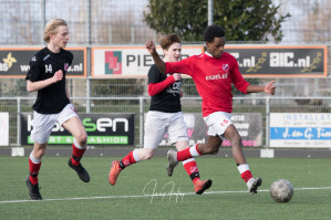 Foto's v.v. Hierden JO16 - v.v. Hierden JO17 - 27 februari 2021 foto 10/18