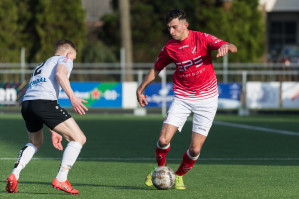 Foto's v.v. Hierden 1 - SVZW 1 - 26 februari 2022 foto 5/8