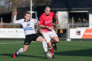 Foto's v.v. Hierden 1 - SVZW 1 - 26 februari 2022 foto 6/8