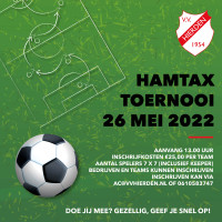 HAMTAX Toernooi op 26 mei 2022