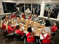 Hierden MO11-1 ontbijt met hun sponsoren!