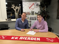 Mark Bottenheft heeft een nieuw contract bij v.v. Hierden ondertekend