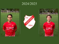 Martijn Ruiter & Daan Schraverus ook volgend seizoen bij v.v. Hierden