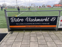 Bistro Vischmarkt 49 sponsort v.v. Hierden!