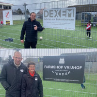 Farmshop Vrijhof & Dexem Advies en Tekenbureau steunen de jeugd van Hierden!