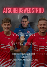 Afscheidswedstrijd Stefan Jansen, Sander Nieuwhof & Bas de Raat