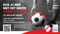 Het Grote DOEG Toernooi komt eraan – Schrijf je nu in!