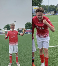Kyan van den Berg en Maxim Thomassen vertegenwoordigen v.v. Hierden in het Regioteam ITU14!