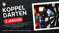 Darten bij v.v. Hierden op 3 en 17 januari!
