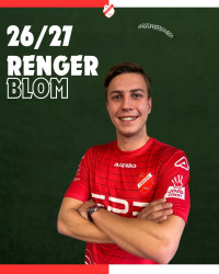 Renger Blom (21) komt v.v. Hierden versterken