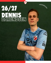 Dennis Barendsen (20) nieuwe doelman voor volgend seizoen