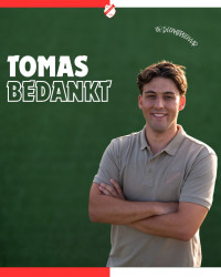 Verzorger Tomas Groen stopt na twee seizoenen bij v.v. Hierden