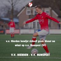 v.v. Hierden bewijst zichzelf grote dienst na winst op v.v. Nunspeet (2-1)