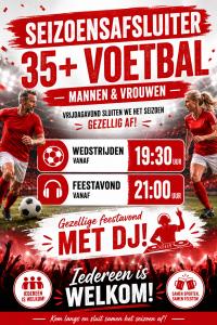 Seizoensafsluiter 35+ Voetbal
