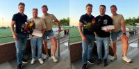 Ibrahim Pancar & Dave de Vries verlaten v.v. Hierden