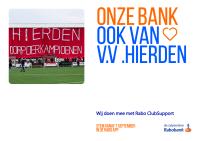 Wij doen mee met RaboClubsupport, stem op ons!