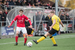 Foto's v.v. Hierden 1 - Dos Kampen 1 - 9 november 2019 foto 8/30