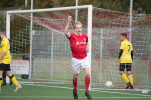 Foto's v.v. Hierden 1 - Dos Kampen 1 - 9 november 2019 foto 26/30