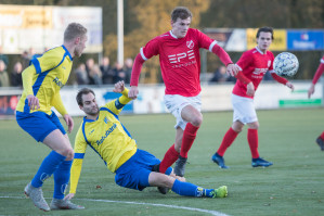 Foto's Nunspeet 1 - v.v. Hierden 1 - 30 november 2019 foto 1/27