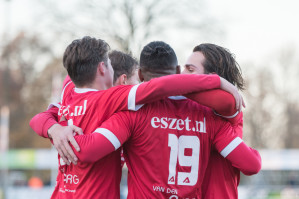 Foto's Nunspeet 1 - v.v. Hierden 1 - 30 november 2019 foto 14/27