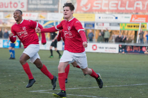 Foto's Nunspeet 1 - v.v. Hierden 1 - 30 november 2019 foto 15/27