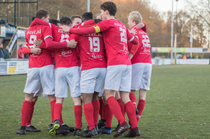 Foto's Nunspeet 1 - v.v. Hierden 1 - 30 november 2019 foto 16/27