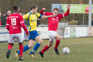 Foto's Nunspeet 1 - v.v. Hierden 1 - 30 november 2019 foto 24/27