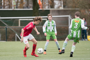 Foto's asv Dronten JO17-4 - Hierden JO17-2 - 7 december 2019 foto 2/24