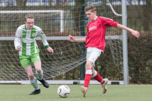 Foto's asv Dronten JO17-4 - Hierden JO17-2 - 7 december 2019 foto 3/24