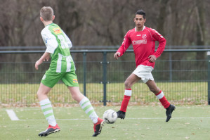Foto's asv Dronten JO17-4 - Hierden JO17-2 - 7 december 2019 foto 8/24