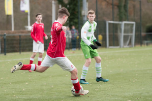 Foto's asv Dronten JO17-4 - Hierden JO17-2 - 7 december 2019 foto 21/24