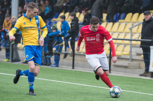 Foto's DZC '68 1 - v.v. Hierden 1 - 25 januari 2020 foto 4/26