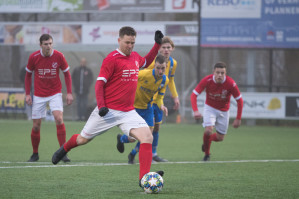 Foto's DZC '68 1 - v.v. Hierden 1 - 25 januari 2020 foto 19/26