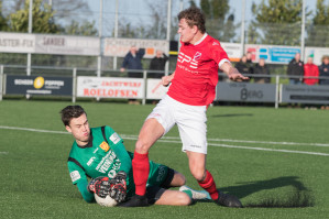 Foto's v.v. Hierden 1 - csv Apeldoorn 1 - 1 februari 2020 foto 8/36