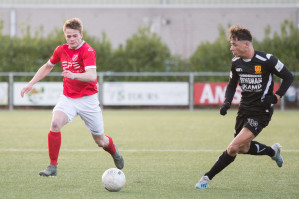 Foto's v.v. Hierden 1 - csv Apeldoorn 1 - 1 februari 2020 foto 28/36