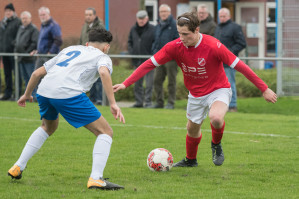 Foto's sv DFS 1 - v.v. Hierden 1 - 8 februari 2020 foto 4/21