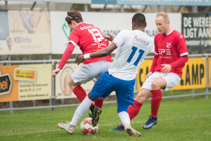 Foto's sv DFS 1 - v.v. Hierden 1 - 8 februari 2020 foto 8/21