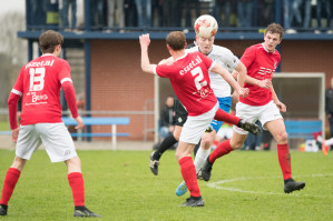 Foto's sv DFS 1 - v.v. Hierden 1 - 8 februari 2020 foto 17/21