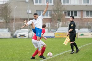 Foto's sv DFS 1 - v.v. Hierden 1 - 8 februari 2020 foto 19/21