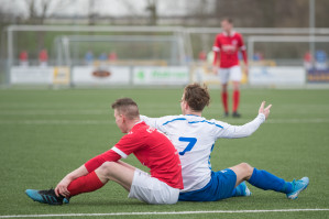 Foto's v.v. Hierden 1 - SDV Barneveld 1 - 15 februari 2020 foto 19/28