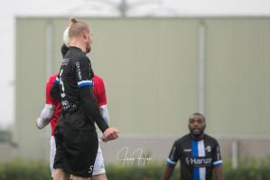 Foto's v.v. Hierden 1 - KHC 1 - 3 oktober 2020 foto 6/16